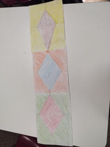 Linear Equations Project/ The Three Diamonds